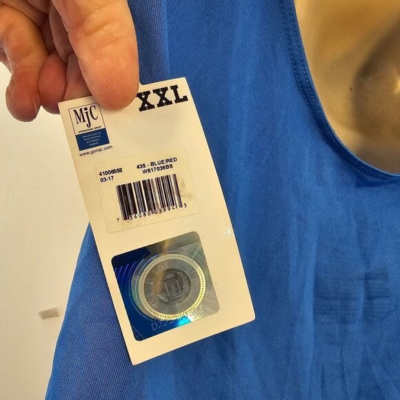 University of Kansas Jayhawks Sleeveless Body Suit ColorBlock Women Plus 2XL NWT - Picture 5 of 9